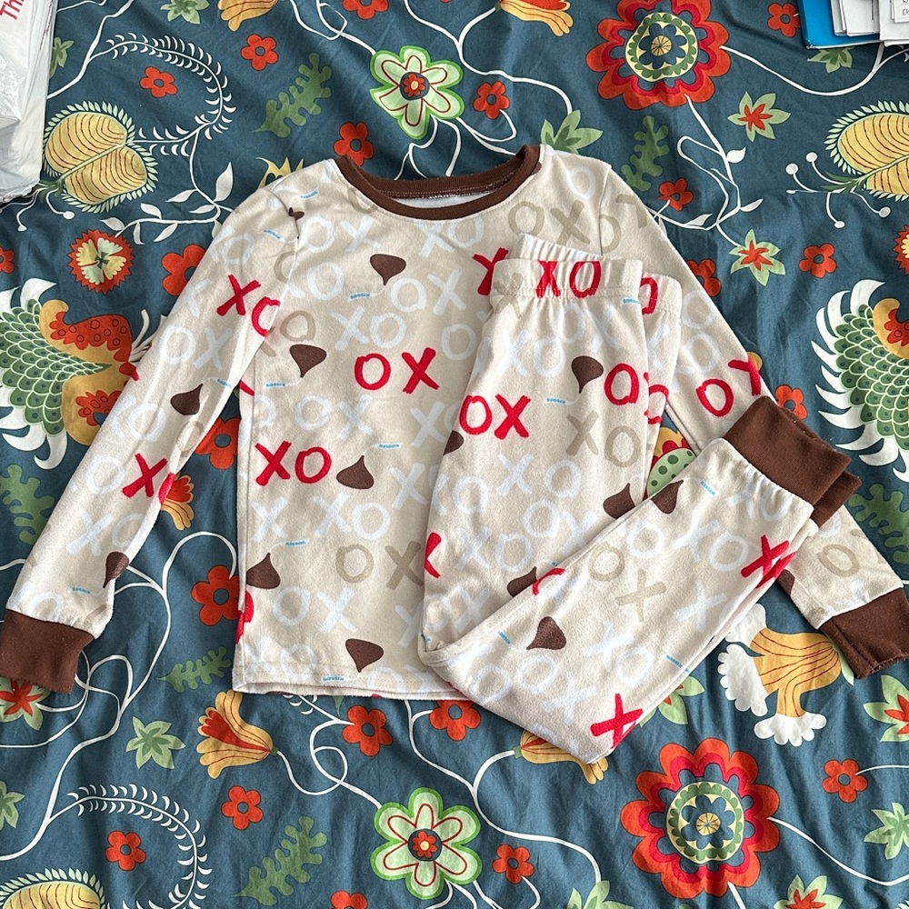 XOXO Hershey Kisses Kids Pajamas